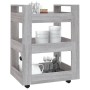 Sonoma Küchenwagen aus grauem Sperrholz 60x45x80 cm von vidaXL, Küchen- und Speisewagen - Ref: Foro24-816822, Preis: 53,89 €,...
