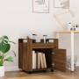 Oak brown plywood desk cart 60x45x60 cm by vidaXL, Cars and islands - Ref: Foro24-816615, Price: 54,87 €, Discount: %
