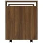 Schreibtischwagen aus braunem Eichensperrholz, 60 x 45 x 60 cm von vidaXL, Küchen - und Speisenwagen - Ref: Foro24-816615, Pr...