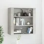 Concrete gray plywood wall cabinet 80x33x80 cm by vidaXL, Sideboards - Ref: Foro24-816596, Price: 81,97 €, Discount: %