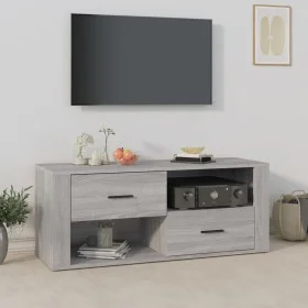 Sonoma TV-Möbel aus grauem Sperrholz 100x35x40 cm von vidaXL, TV-Möbel - Ref: Foro24-823105, Preis: 72,38 €, Rabatt: %