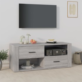 Sonoma TV-Möbel aus grauem Sperrholz 100x35x40 cm von vidaXL, TV-Möbel - Ref: Foro24-823105, Preis: 73,27 €, Rabatt: %