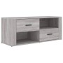 Sonoma TV-Möbel aus grauem Sperrholz 100x35x40 cm von vidaXL, TV-Möbel - Ref: Foro24-823105, Preis: 73,27 €, Rabatt: %