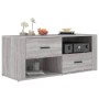 Sonoma TV-Möbel aus grauem Sperrholz 100x35x40 cm von vidaXL, TV-Möbel - Ref: Foro24-823105, Preis: 73,27 €, Rabatt: %
