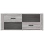 Sonoma TV-Möbel aus grauem Sperrholz 100x35x40 cm von vidaXL, TV-Möbel - Ref: Foro24-823105, Preis: 73,27 €, Rabatt: %
