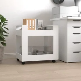 White plywood desktop cart 60x45x60 cm by vidaXL, Cars and islands - Ref: Foro24-816600, Price: 43,96 €, Discount: %