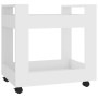 Sperrholz Schreibtischwagen weiß 60x45x60 cm von vidaXL, Küchen - und Speisenwagen - Ref: Foro24-816600, Preis: 44,52 €, Raba...