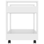 Sperrholz Schreibtischwagen weiß 60x45x60 cm von vidaXL, Küchen - und Speisenwagen - Ref: Foro24-816600, Preis: 44,52 €, Raba...