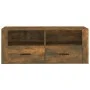 TV-Schrank aus geräuchertem Eichensperrholz, 100 x 35 x 40 cm von vidaXL, TV-Möbel - Ref: Foro24-816813, Preis: 64,34 €, Raba...