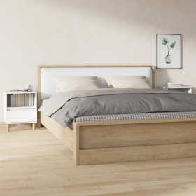 Nachttische 2 Einheiten weiße Farbe 40x35x50 cm von vidaXL, Nachttische - Ref: Foro24-821795, Preis: 93,63 €, Rabatt: %