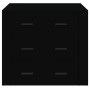 Black plywood sideboard 80x33x70 cm by vidaXL, Sideboards - Ref: Foro24-816577, Price: 99,21 €, Discount: %