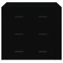 Schwarzes Sperrholz-Sideboard 80x33x70 cm von vidaXL, Sideboards - Ref: Foro24-816577, Preis: 98,30 €, Rabatt: %