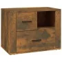 Smoked oak plywood nightstand 60x36x45 cm by vidaXL, Nightstands - Ref: Foro24-816741, Price: 43,90 €, Discount: %