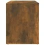 Smoked oak plywood nightstand 60x36x45 cm by vidaXL, Nightstands - Ref: Foro24-816741, Price: 43,90 €, Discount: %