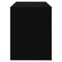 Shoe cabinet made of black plywood wood 80x35x45 cm by vidaXL, Shoe racks and shoe organizers - Ref: Foro24-816753, Price: 49...