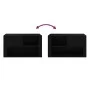 Mueble zapatero madera contrachapada negro 80x35x45 cm de vidaXL, Zapateros y organizadores de calzado - Ref: Foro24-816753, ...