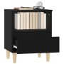 Mesita de noche negro 40x35x50 cm | Foro24.es | Tu tienda online para hogar, jardín y más Foro24.es