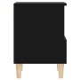 Mesita de noche negro 40x35x50 cm | Foro24.es | Tu tienda online para hogar, jardín y más Foro24.es