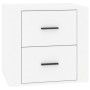 Hellweißer Nachttisch 50x39x47 cm von vidaXL, Schließfächer und Lagerschränke - Ref: Foro24-816706, Preis: 60,44 €, Rabatt: %