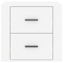 Hellweißer Nachttisch 50x39x47 cm von vidaXL, Schließfächer und Lagerschränke - Ref: Foro24-816706, Preis: 60,44 €, Rabatt: %