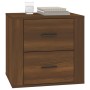 Nachttisch aus brauner Eiche 50x39x47 cm von vidaXL, Schließfächer und Lagerschränke - Ref: Foro24-816711, Preis: 53,14 €, Ra...