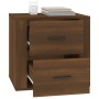 Nachttisch aus brauner Eiche 50x39x47 cm von vidaXL, Schließfächer und Lagerschränke - Ref: Foro24-816711, Preis: 53,14 €, Ra...