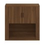 Wandschrank aus braunem Eichensperrholz, 80 x 33 x 80 cm von vidaXL, Sideboards - Ref: Foro24-816591, Preis: 68,17 €, Rabatt: %