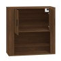 Wandschrank aus braunem Eichensperrholz, 80 x 33 x 80 cm von vidaXL, Sideboards - Ref: Foro24-816591, Preis: 68,17 €, Rabatt: %