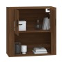 Wandschrank aus braunem Eichensperrholz, 80 x 33 x 80 cm von vidaXL, Sideboards - Ref: Foro24-816591, Preis: 68,17 €, Rabatt: %