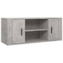 Mueble para TV contrachapada gris hormigón 100x35x40 cm de vidaXL, Muebles TV - Ref: Foro24-823095, Precio: 50,74 €, Descuent...