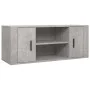 TV-Schrank aus betongrauem Sperrholz, 100 x 35 x 40 cm von vidaXL, TV-Möbel - Ref: Foro24-823095, Preis: 50,42 €, Rabatt: %