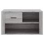 Mueble zapatero de madera contrachapada gris Sonoma 80x35x45 cm de vidaXL, Zapateros y organizadores de calzado - Ref: Foro24...