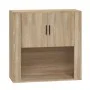 Wandschrank aus Sonoma-Eichensperrholz, 80 x 33 x 80 cm von vidaXL, Sideboards - Ref: Foro24-816587, Preis: 87,68 €, Rabatt: %