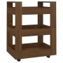 Oak brown plywood kitchen cart 60x45x80cm by vidaXL, Kitchen and dining carts - Ref: Foro24-816823, Price: 53,18 €, Discount: %