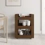 Oak brown plywood kitchen cart 60x45x80cm by vidaXL, Kitchen and dining carts - Ref: Foro24-816823, Price: 53,18 €, Discount: %