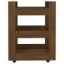 Oak brown plywood kitchen cart 60x45x80cm by vidaXL, Kitchen and dining carts - Ref: Foro24-816823, Price: 53,18 €, Discount: %