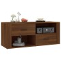 TV-Schrank aus braunem Eichensperrholz, 100 x 35 x 40 cm von vidaXL, TV-Möbel - Ref: Foro24-823106, Preis: 90,52 €, Rabatt: %