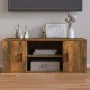TV stand made of smoked oak plywood, measuring 100x35x40 cm. by vidaXL, TV Furniture - Ref: Foro24-823096, Price: 48,91 €, Di...