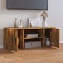 TV-Möbel Sperrholz Räuchereiche 100x35x40 cm von vidaXL, TV-Möbel - Ref: Foro24-823096, Preis: 49,71 €, Rabatt: %