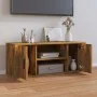 TV stand made of smoked oak plywood, measuring 100x35x40 cm. by vidaXL, TV Furniture - Ref: Foro24-823096, Price: 48,91 €, Di...