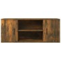 TV-Möbel Sperrholz Räuchereiche 100x35x40 cm von vidaXL, TV-Möbel - Ref: Foro24-823096, Preis: 49,71 €, Rabatt: %