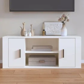 Mueble para TV madera contrachapada blanco 100x35x40 cm de vidaXL, Muebles TV - Ref: Foro24-823091, Precio: 68,47 €, Descuent...