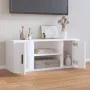 White plywood TV cabinet 100x35x40 cm by vidaXL, TV Furniture - Ref: Foro24-823091, Price: 68,68 €, Discount: %