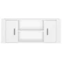 Weißer TV-Schrank aus Sperrholz, 100 x 35 x 40 cm von vidaXL, TV-Möbel - Ref: Foro24-823091, Preis: 68,68 €, Rabatt: %
