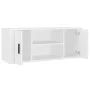 White plywood TV cabinet 100x35x40 cm by vidaXL, TV Furniture - Ref: Foro24-823091, Price: 68,68 €, Discount: %
