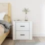 Weißer Wand-Nachttisch 50x36x47 cm von vidaXL, Schließfächer und Lagerschränke - Ref: Foro24-816856, Preis: 40,73 €, Rabatt: %