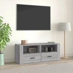 TV-Schrank aus grauem Sonoma-Sperrholz, 100 x 35 x 40 cm von vidaXL, TV-Möbel - Ref: Foro24-816814, Preis: 66,27 €, Rabatt: %