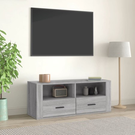 TV-Schrank aus grauem Sonoma-Sperrholz, 100 x 35 x 40 cm von vidaXL, TV-Möbel - Ref: Foro24-816814, Preis: 67,02 €, Rabatt: %