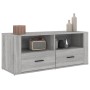 TV-Schrank aus grauem Sonoma-Sperrholz, 100 x 35 x 40 cm von vidaXL, TV-Möbel - Ref: Foro24-816814, Preis: 67,02 €, Rabatt: %