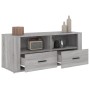 TV-Schrank aus grauem Sonoma-Sperrholz, 100 x 35 x 40 cm von vidaXL, TV-Möbel - Ref: Foro24-816814, Preis: 67,02 €, Rabatt: %
